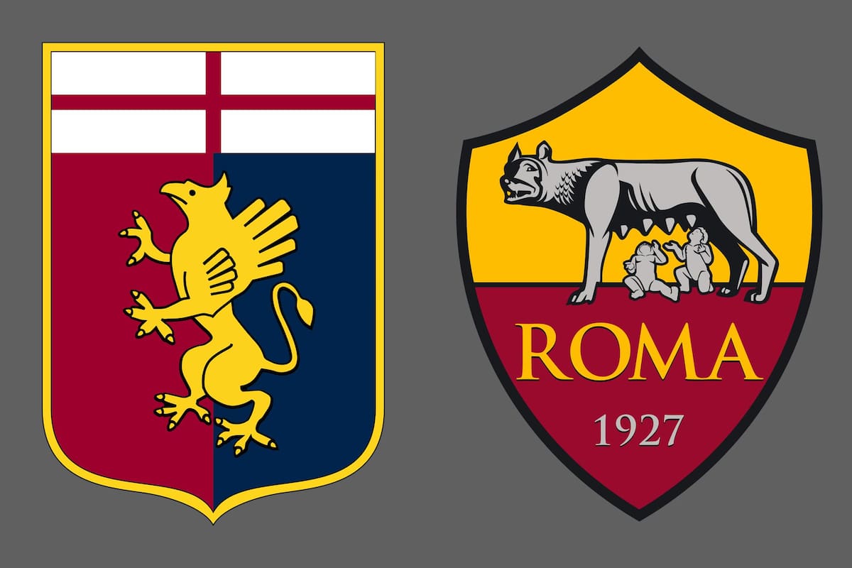 Genoa vs. Roma, por una nueva jornada de la Serie A