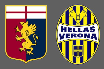 Genoa y Hellas Verona disputaron uno de los encuentros de la jornada del fútbol italiano