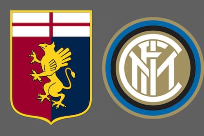 Genoa y Internazionale disputaron uno de los encuentros de la jornada del fútbol italiano