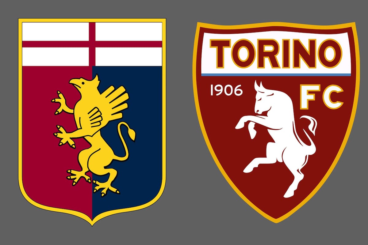 Genoa y Torino disputaron uno de los encuentros de la jornada del fútbol italiano