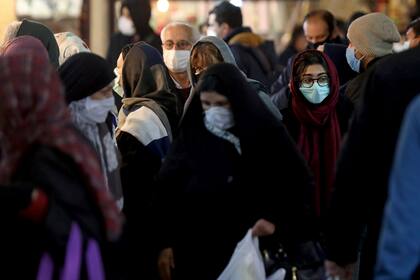Una imagen del centro de Teherán, a fines de 2020. Irán registró uno de los números más altos de ejecuciones listados por Amnistía