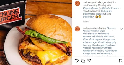 Genuine Burger se dedica a hacer entregas a domicilio