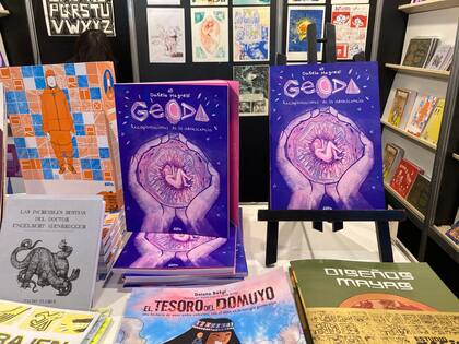 Geoda, de Dañela Magnelli, en el stand de Estudio Mafia