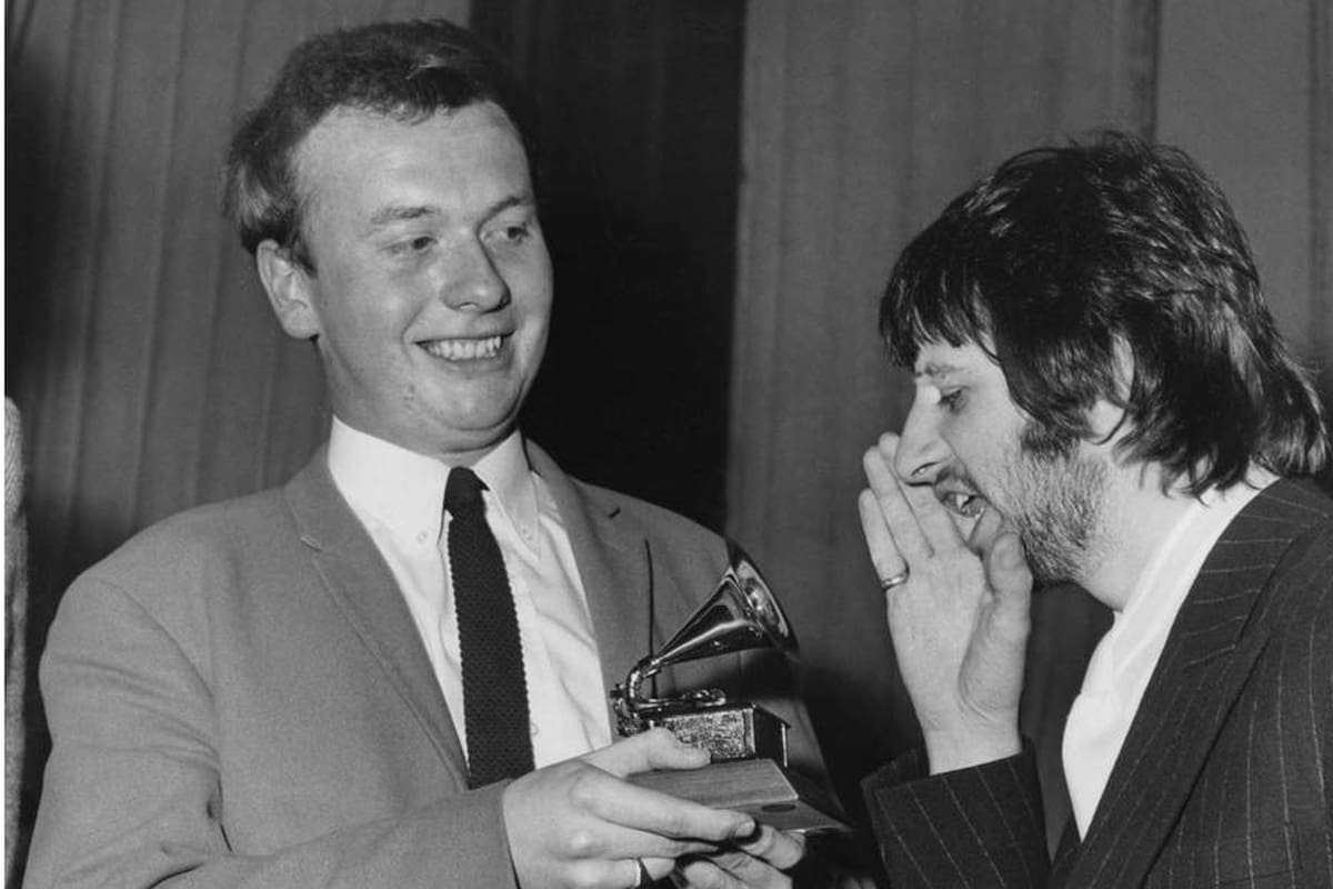 Geoff Emerick y Ringo Star