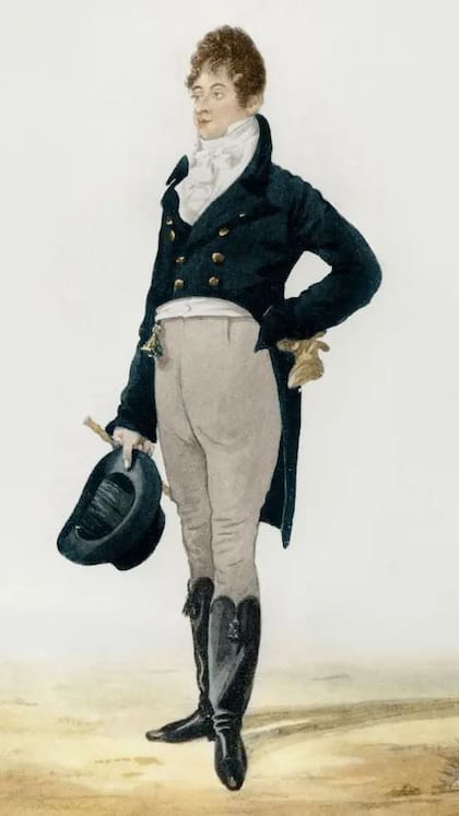 George "Beau" Brummell convirtió el vestirse y comportarse de determinada manera en una extraordinaria fuente de influencia social