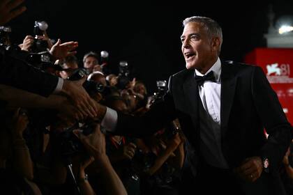 George Clooney, durante el último festival de Venecia