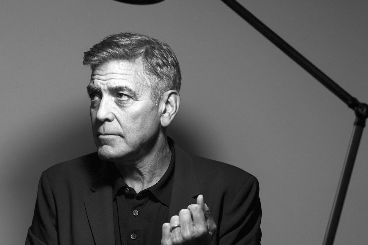George Clooney en Nueva York, el 21 de enero de 2025 (Thea Traff/The New York Times)