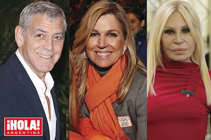 George Clooney, la reina Máxima de los Países Bajos y Donatella Versace alentaron a sus atletas favoritos en el primer día de los olímpicos