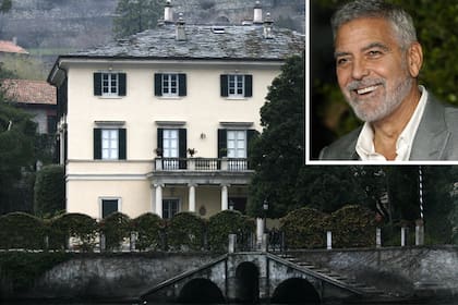 George Clooney puso en venta su villa del Lago Como, en Italia