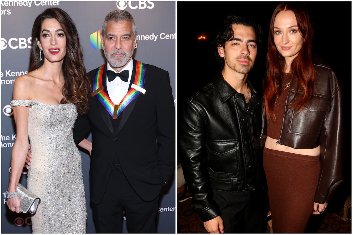 George Clooney y Amal Clooney y Sophie Turner y Joe Jonas tuvieron primeras citas memorables