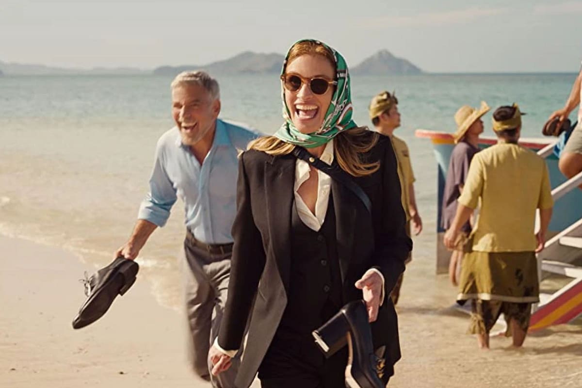 George Clooney y Julia Roberts en Pasaje al paraíso