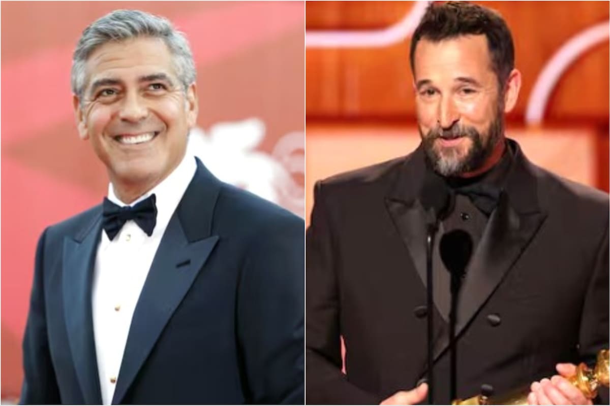 George Clooney y Noah Wyle se reencuentran
(Foto: Andrew Medechini - AP / Kevork Djansezian - CBS Broadcasting)