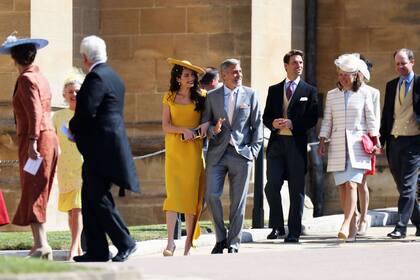 George Clooney y su esposa Amal