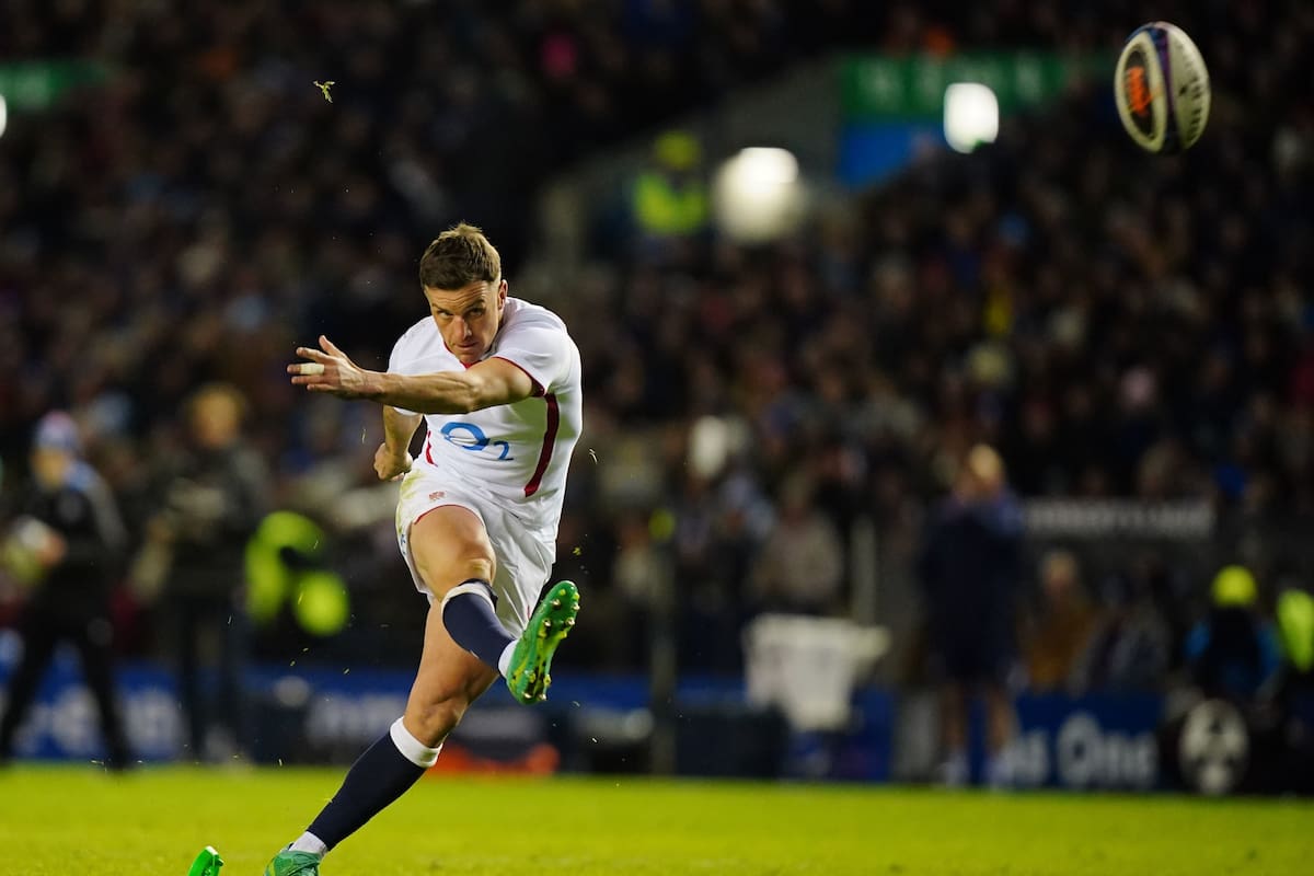 George Ford, la gran figura de Inglaterra, será el Apertura del XV de la Rosa en el encuentro ante Irlanda