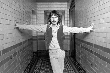 George Harrison, a mediados de los años 70
