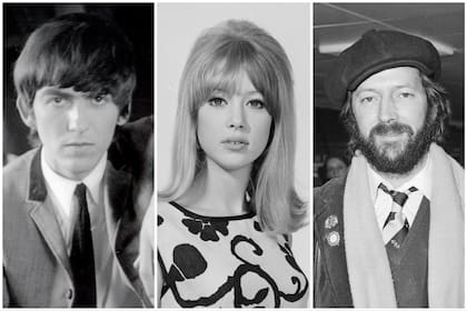 Las cartas del triángulo amoroso entre Pattie Boyd, Harrison y Clapton que revelan su lado "desgarrador"