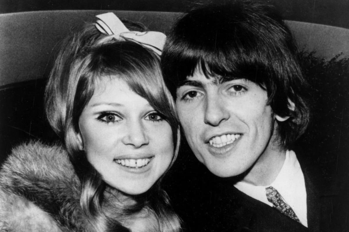 George Harrison y Patti Boyd