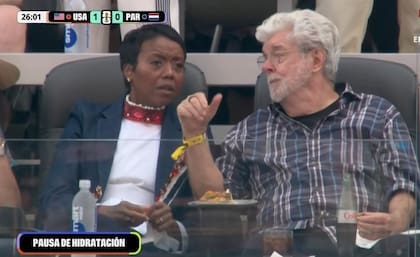 George Lucas, presente en el SoFi Stadium de Los Ángeles
