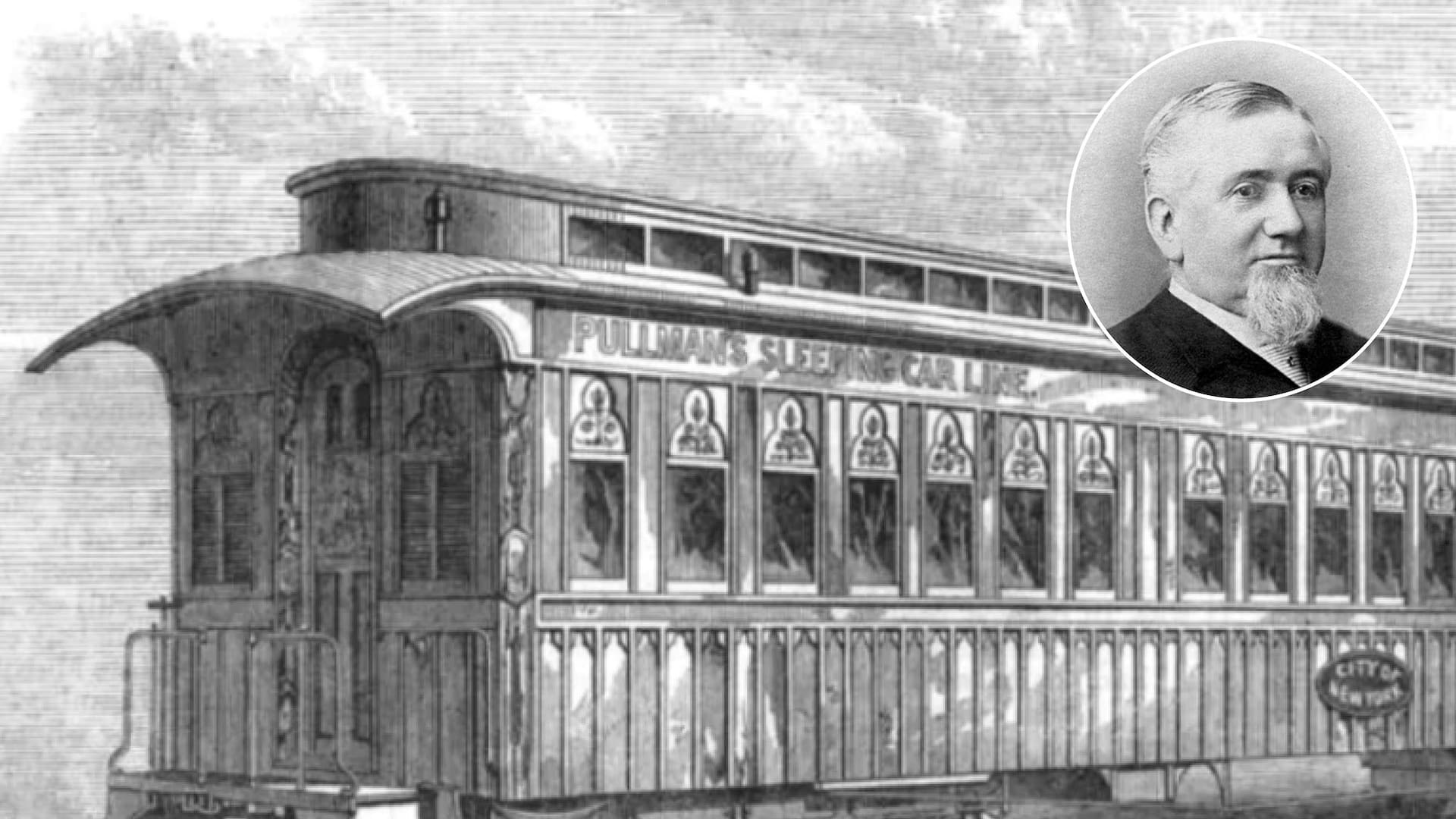 George Mortimer Pullman nació en Brocton, una pequeña localidad del Estado de Nueva York, en 1831