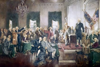 George Washington se convirtió en el primer presidentes de Estados Unidos en 1788