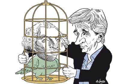 George Washington y Luis Caputo