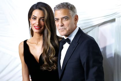 George y Amal Clooney, en un evento realizado por su fundación en septiembre del año pasado