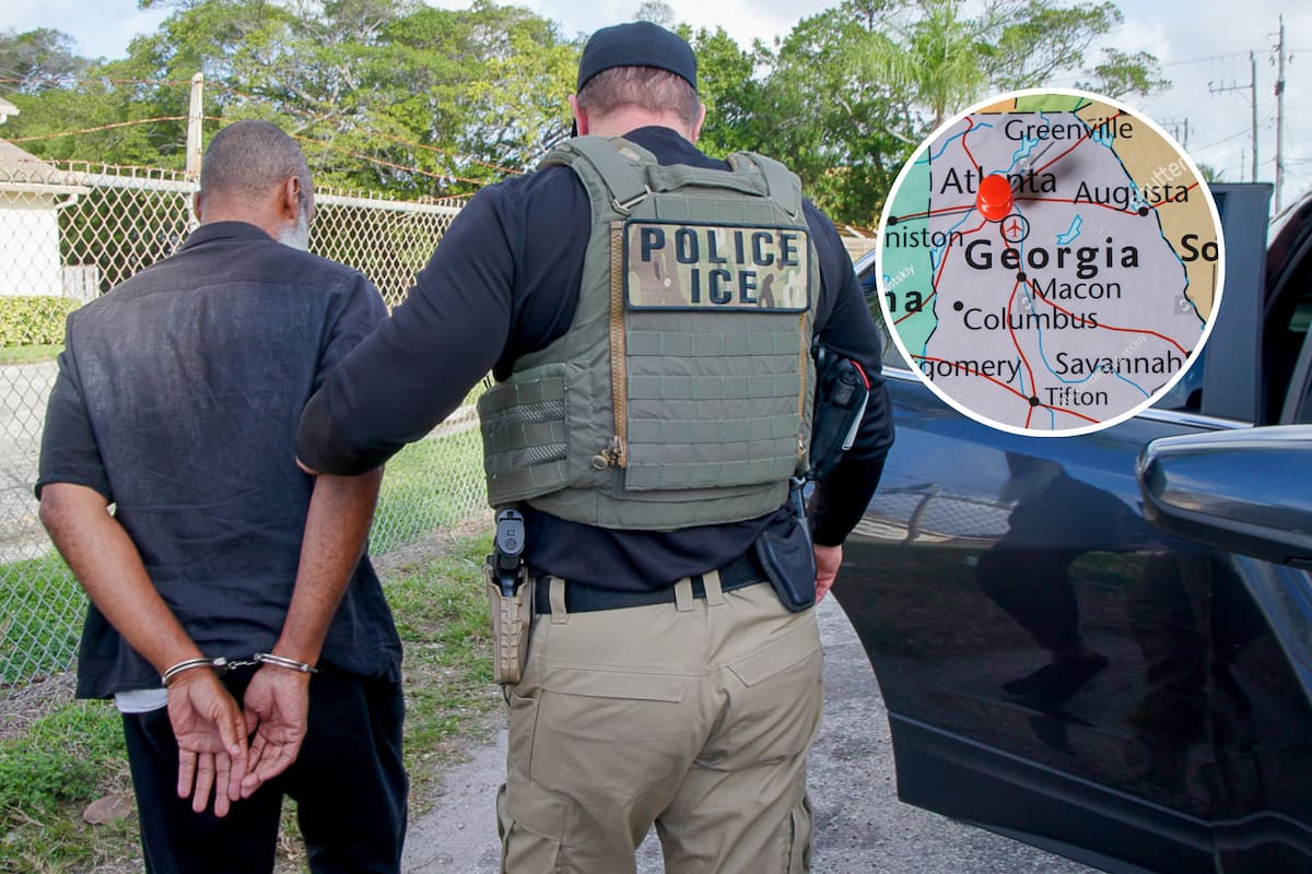 Georgia es el cuarto estado con más detenidos por ICE durante el año fiscal 2025