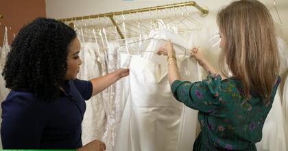 Georgia Etheridge decidió comprarse un vestido de segunda mano en un local de Beverly Hills
