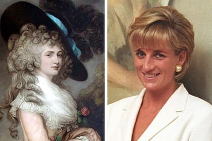 Georgiana Spencer, la antepasada de Diana, que inspiró a la película La Duquesa
