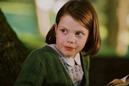 Georgie Henley como Lucy en Las crónicas de Narnia