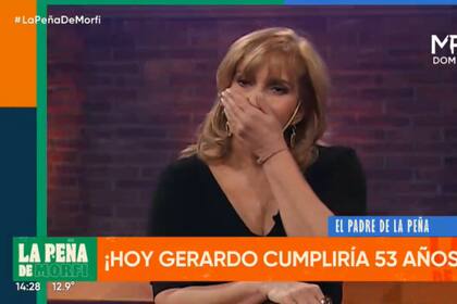 Georgina Barbarossa en la emisión de Gracias por venir, cuando se reencontró con su hermana