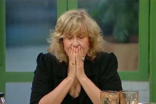 La angustia de Georgina Barbarossa al enterarse al aire de la muerte de Gasalla