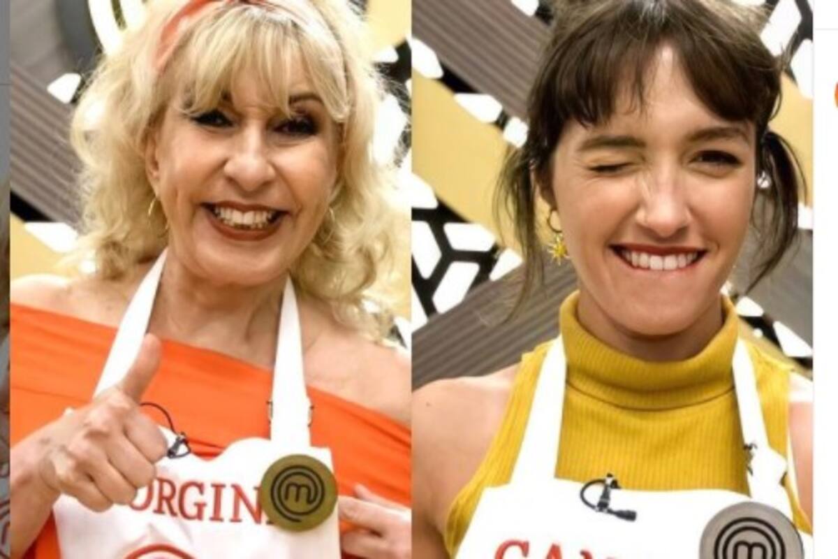 Georgina Barbarrosa y Cande Vetrano fueron las ganadoras de ayer en Masterchef Celebrity 2