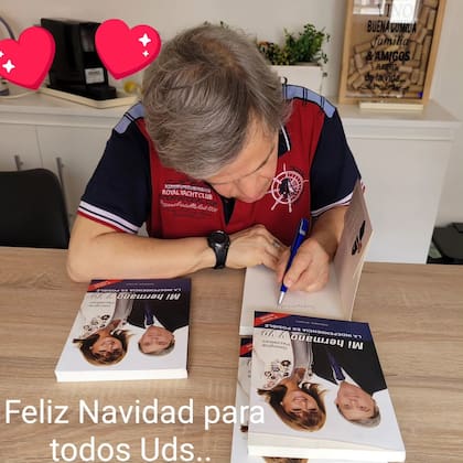 Georgina contó la historia de su hermano en el libro Mi hermano y yo. La independencia es posible