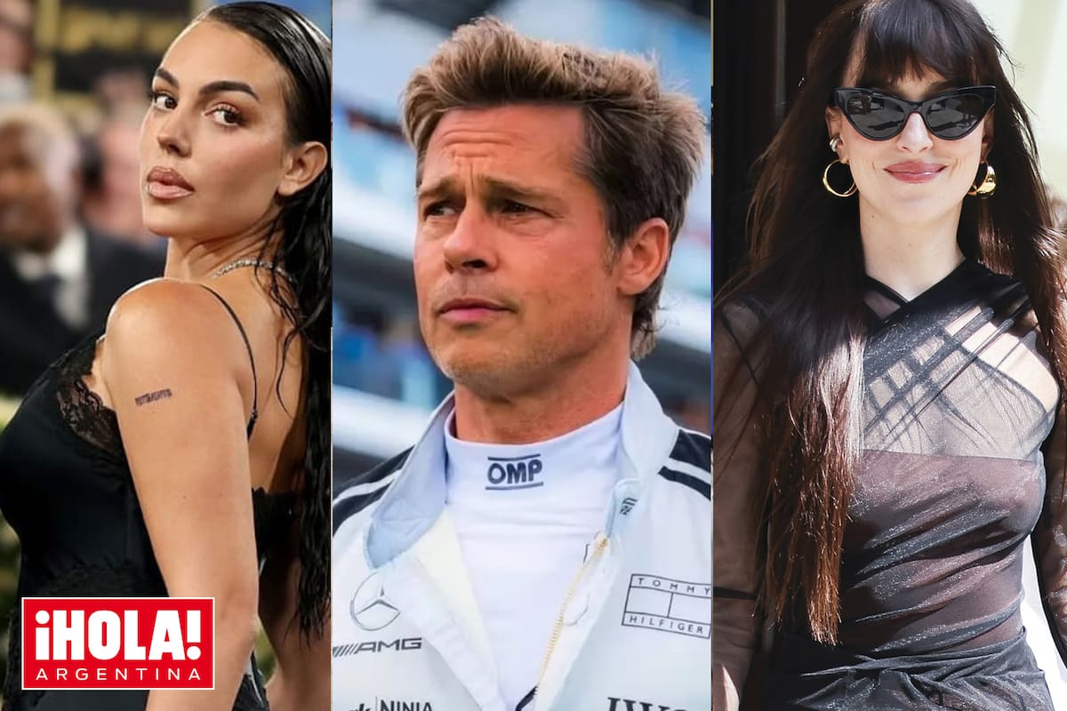 Georgina Rodríguez, Brad Pitt y Dakota Johnson, protagonistas de la semana.