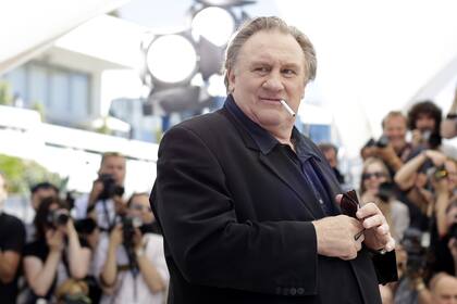 Gerard Depardieu, en la alfombra roja del Festival de Cannes