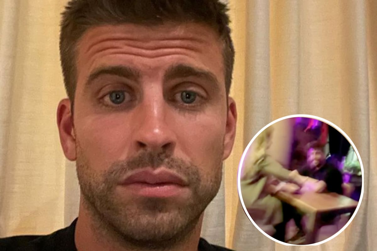 Gerard Piqué habría sido captado con una mujer incluso antes de separarse con Shakira