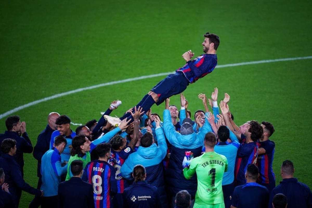 Gerard Piqué jugó el sábado pasado su último partido como futbolista profesional