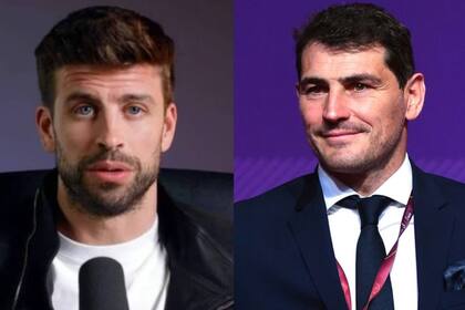 Gerard Piqué se enojó con el público porque corearon el nombre de Shakira e Iker Casillas no se la dejó pasar