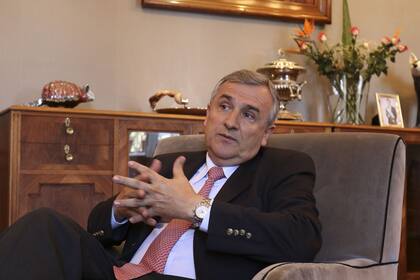El gobernador de Jujuy, Gerardo Morales. Se refirió en duros términos a la crisis generada por la pandemia de coronavirus