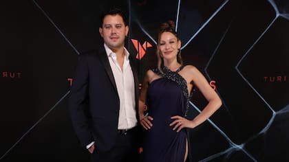 Gerardo Berra con Pampita