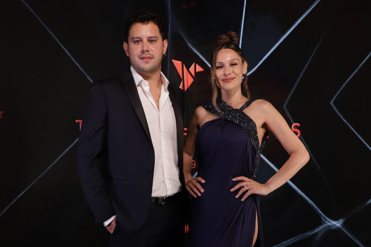 Gerardo Berra, en un evento que hizo Turismo Felgueres que contó con la presencia de varios famosos, como Pampita