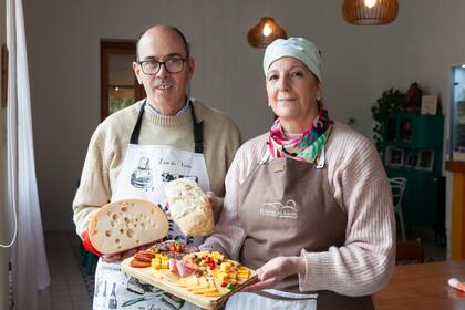 Gerardo Bras y Liliana Oustry de El Balcón del Arroyo.