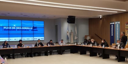 El encuentro en la sede de la Uocra