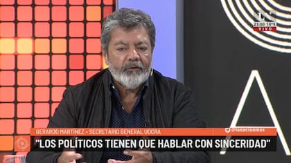 Gerardo Martínez, secretario general Uocra: "Necesitamos un salto cualitativo de la política"