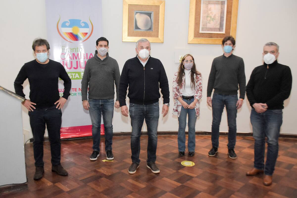 Gerardo Morales, Facundo Manes, Martín Lousteau, José Cano