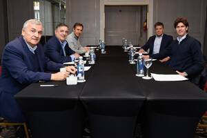 Gerardo Morales, Mario Negri, Luis Naidenoff, Facundo Manes y Martín Lousteau