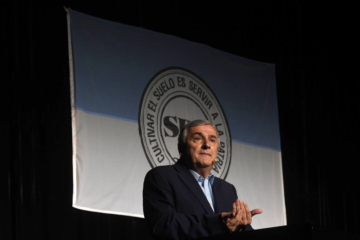 Gerardo Morales, precandidato presidencial de Juntos por el Cambio (JxC), presentó sus propuestas para el campo en la Rural