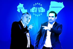 Gerardo Morales y Gustavo Valdés