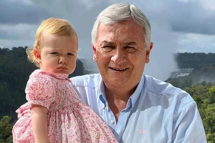 Gerardo Morales y su hija Guadalupe